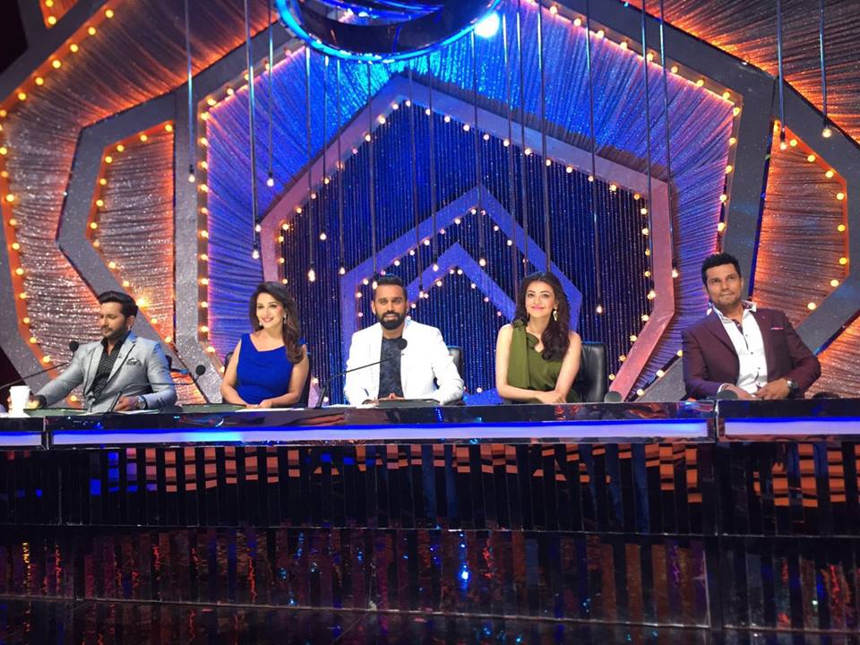 ‎Randeep Hooda, Kajal Aggarwal At the 'So You Think You Can Dance' show with stunning Madhuri Dixit