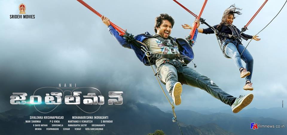 Latest Gentleman Telugu Movie Posters starring Nani, Niveda Thomas