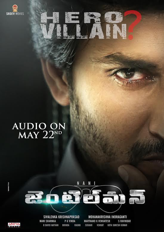 Latest Gentleman Telugu Movie Posters starring Nani