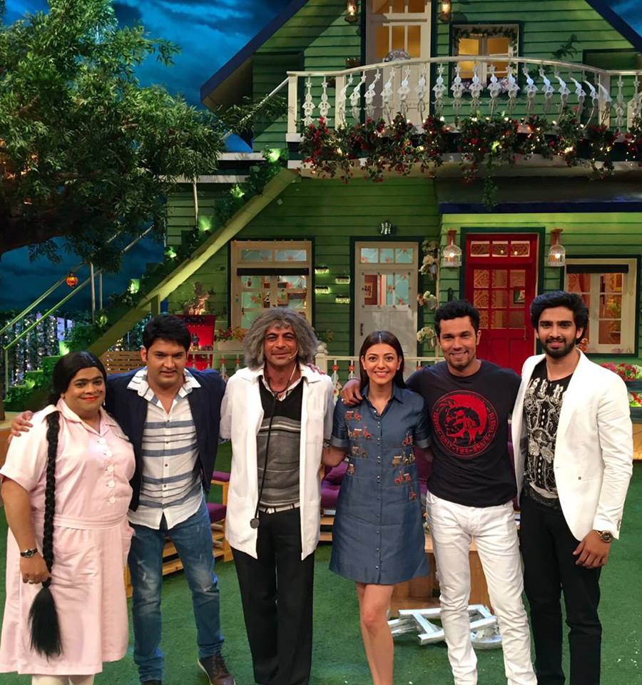 Randeep Hooda, Kajal Aggarwal and Amaal Mallik Fun On The Kapil Sharma Show