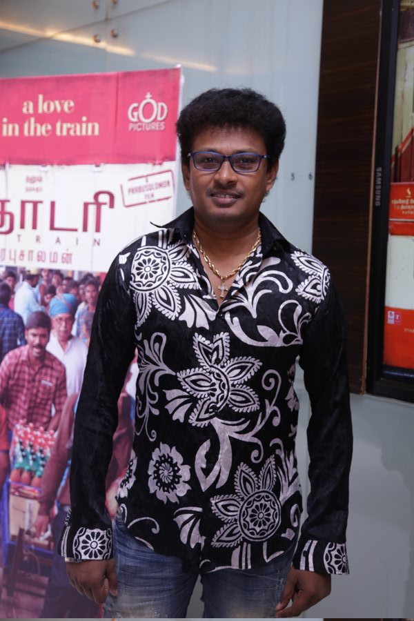 Actor Prem at Thodari Audio Launch