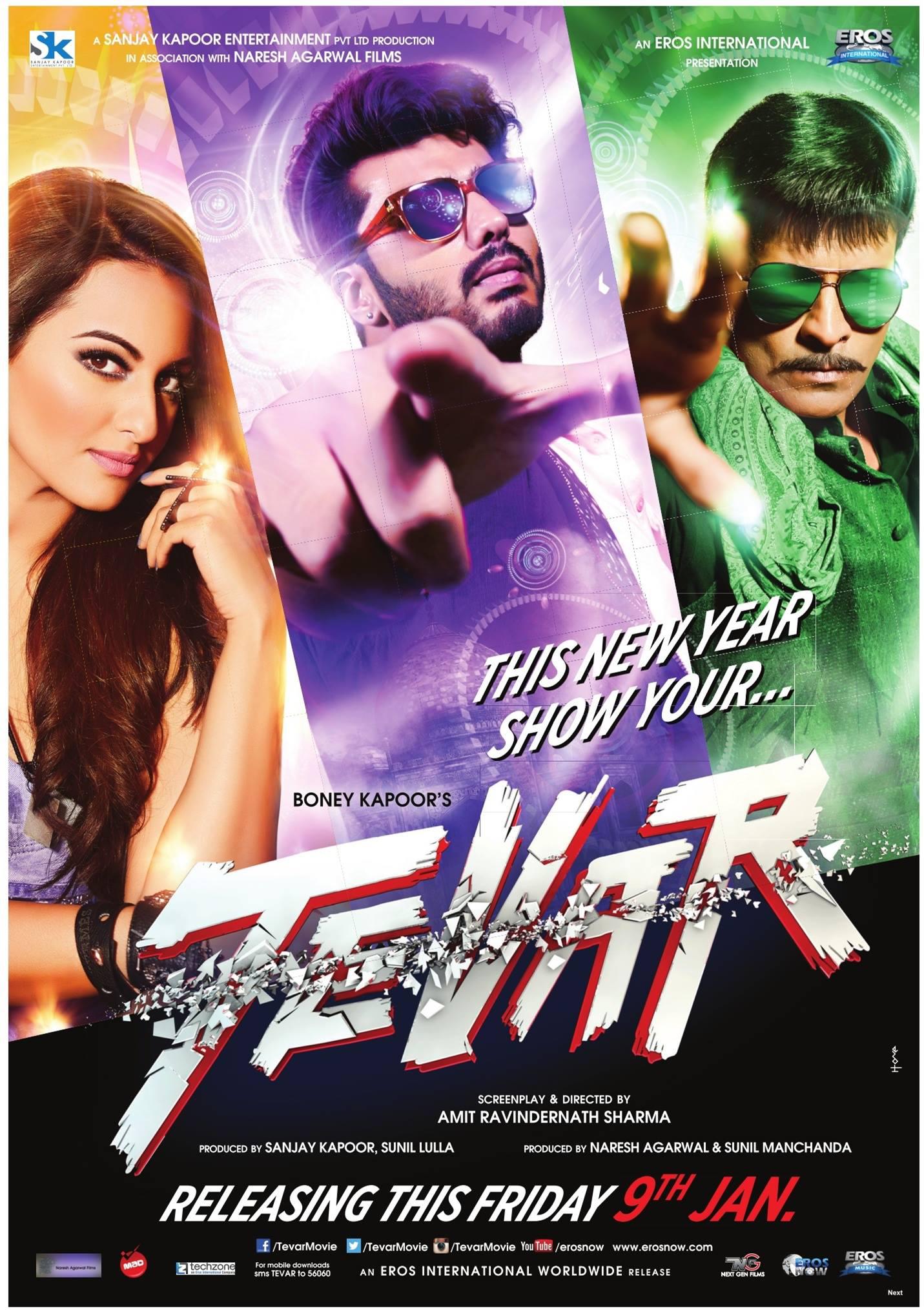 Tevar Hindi Movie Stills & Posters | Arjun Kapoor, Sonakshi Sinha, Manoj Bajpai