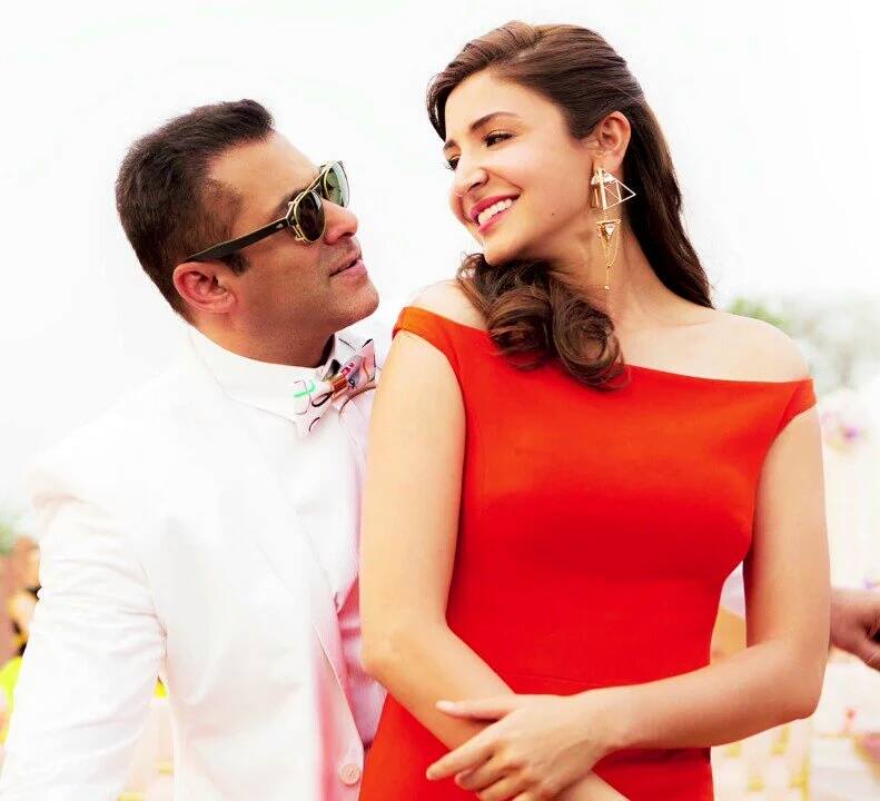 Salman Khan and Anushka Sharma in Sultan