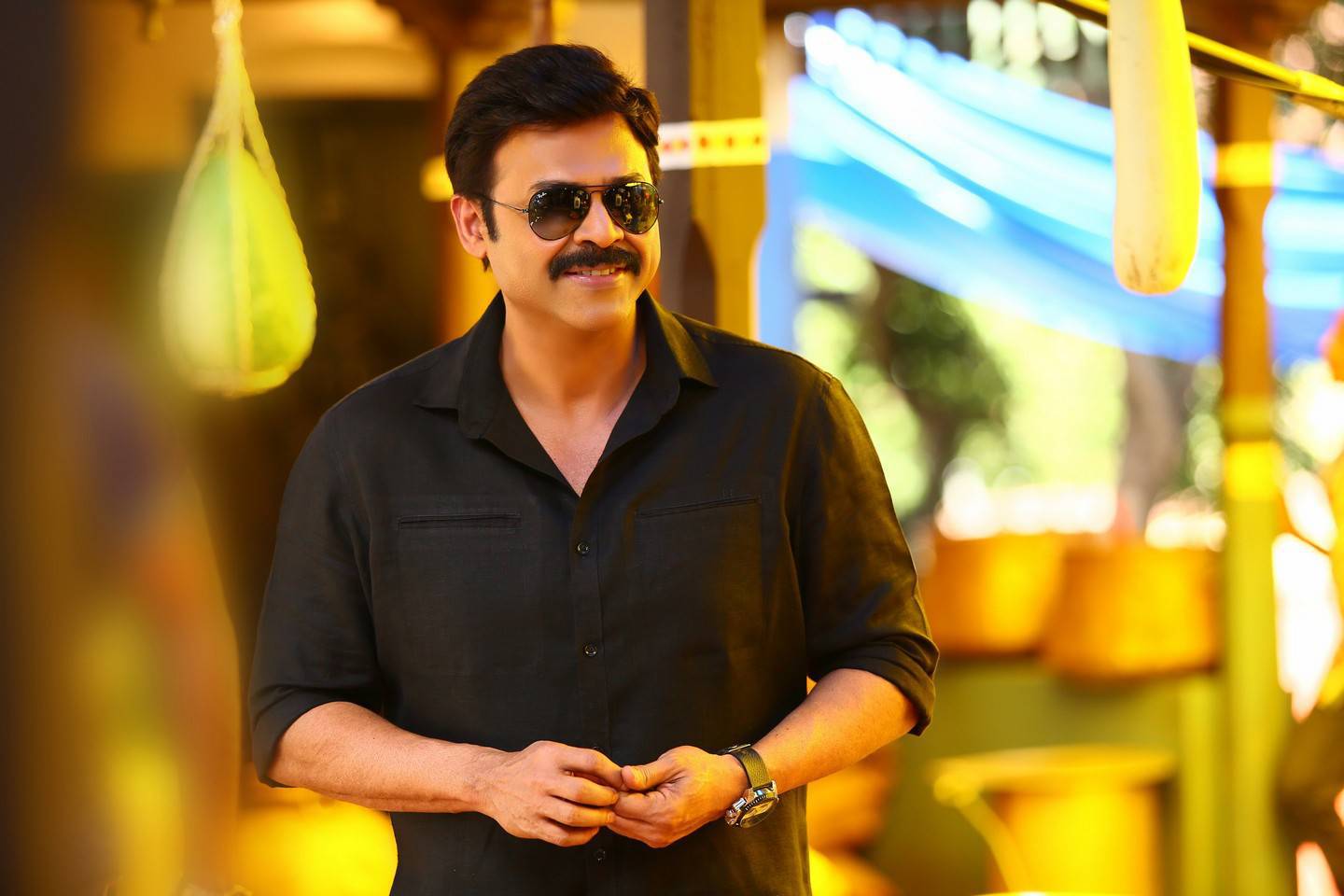 Venkatesh stills from Babu Bangaram movie
