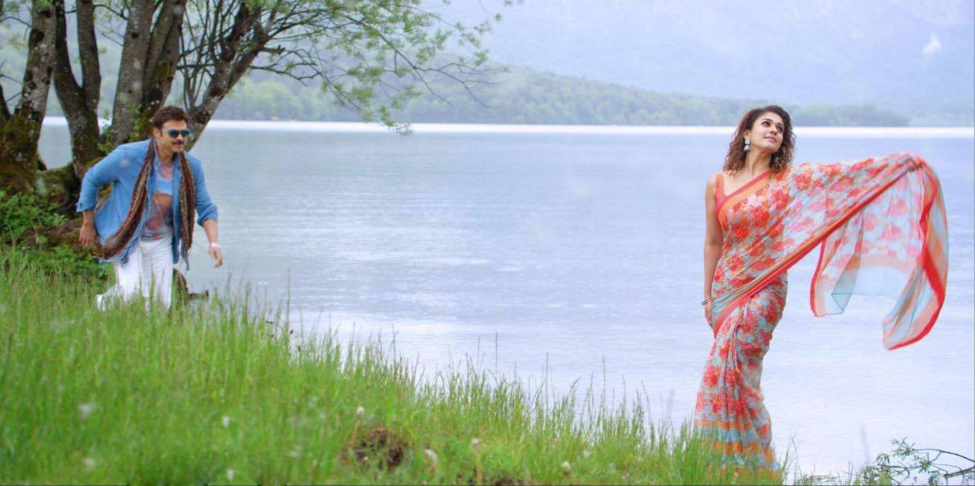 Daggubati Venkatesh and Nayantara Stills From Babu Bangaram Movie