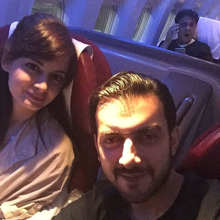 Dia mirza Leave For Spain To Attend IIFA 2016