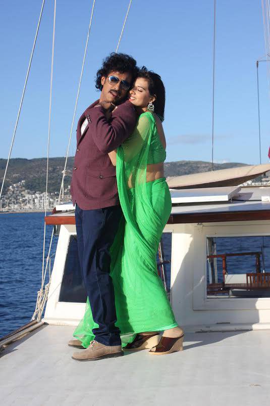 Upendra, Saloni Aswani stills from Brahmana Movie