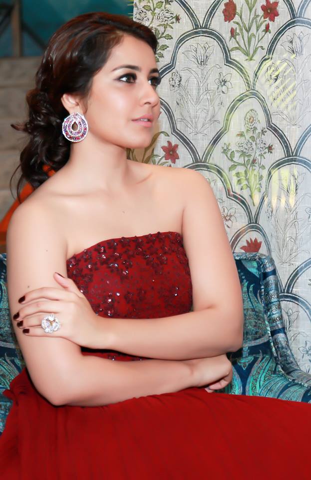 Raashi Khanna Stills At 50 days of Supreme Celebrations