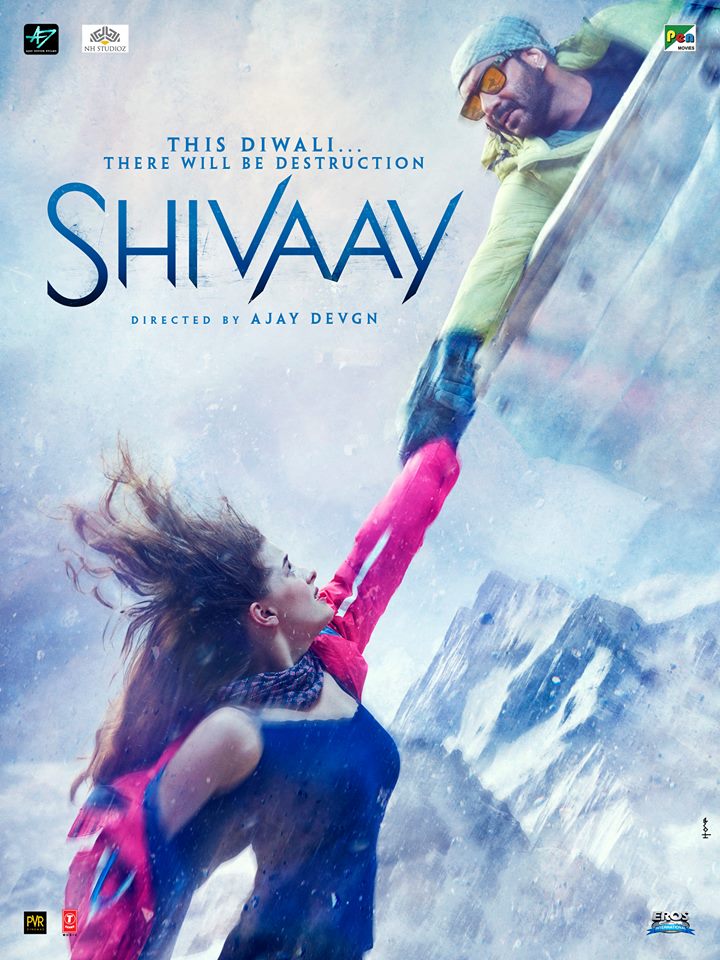 Here is the latest posters of Shivaay