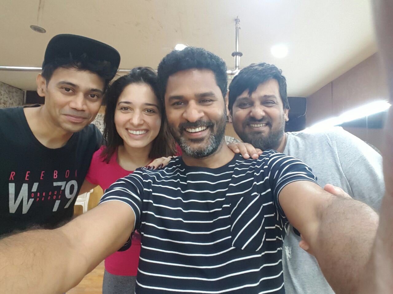 Tamannaah in a peppy song with Prabhu Deva