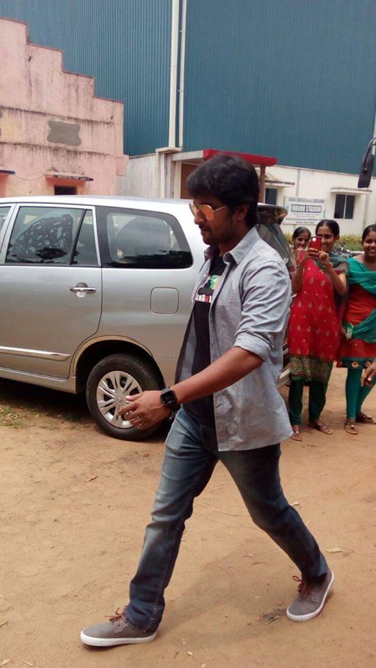 Actor Nani New Movie On-Location Stills