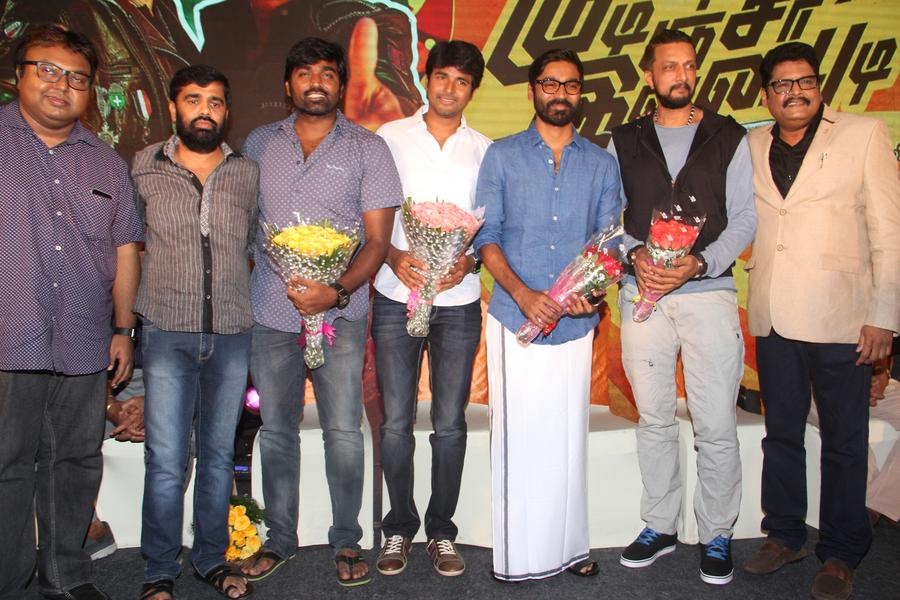 Mudinja Ivana Pudi Movie Audio Launch Stills | Dhanush, Vijay Sethupathi, Sivakarthikeyan, K. S. Ravikumar and Sudeep