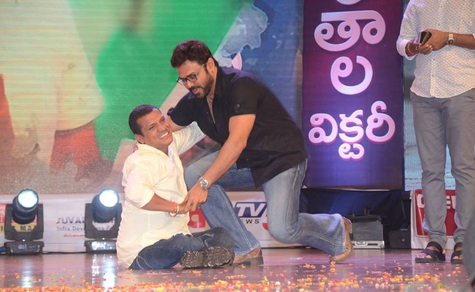 Venkatesh at Babu Bangaram Audio Launch Stills