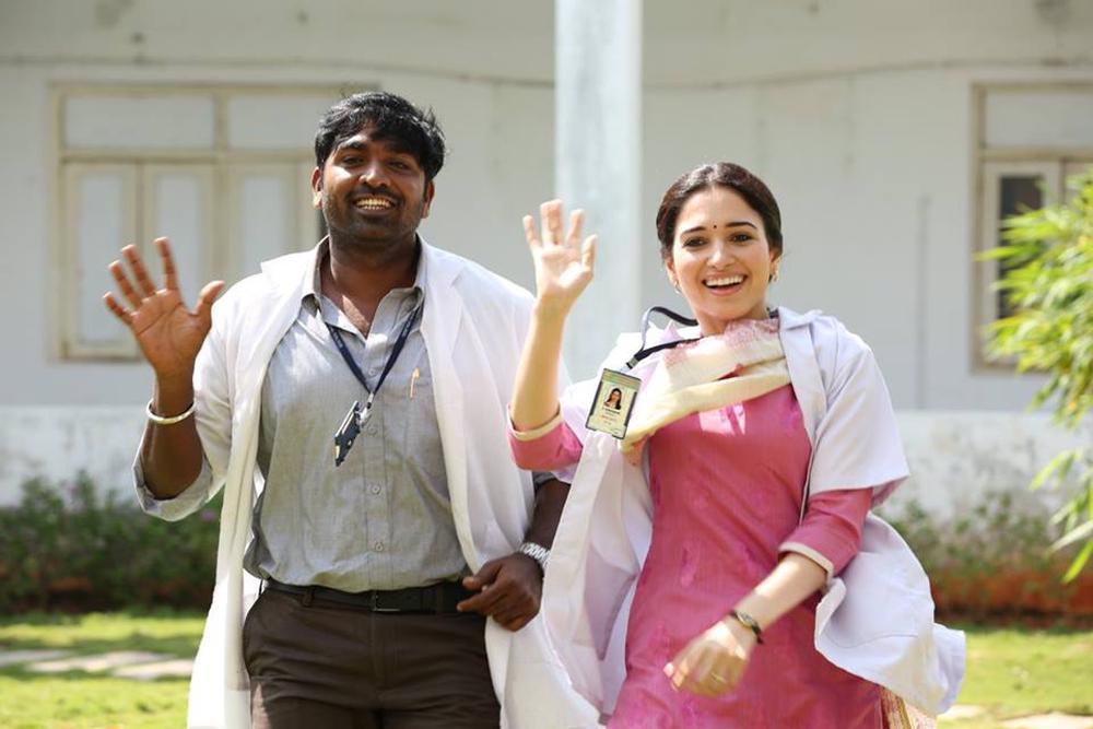 Vijay sethupathi, Tamannaah stills from Dharma Durai