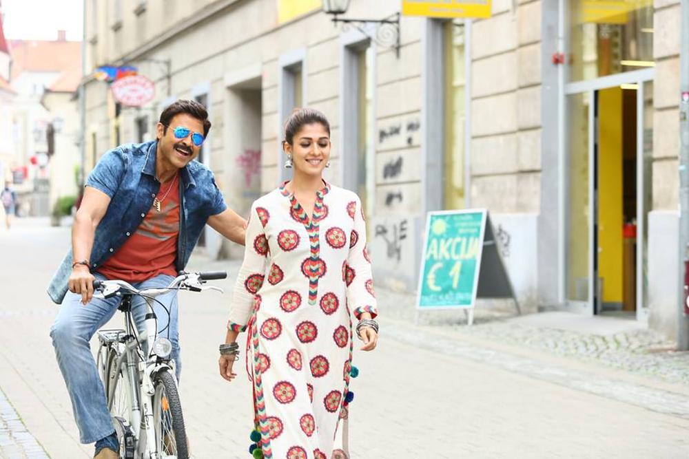 Venkatesh, Nayanthara Stills From Babu Bangaram
