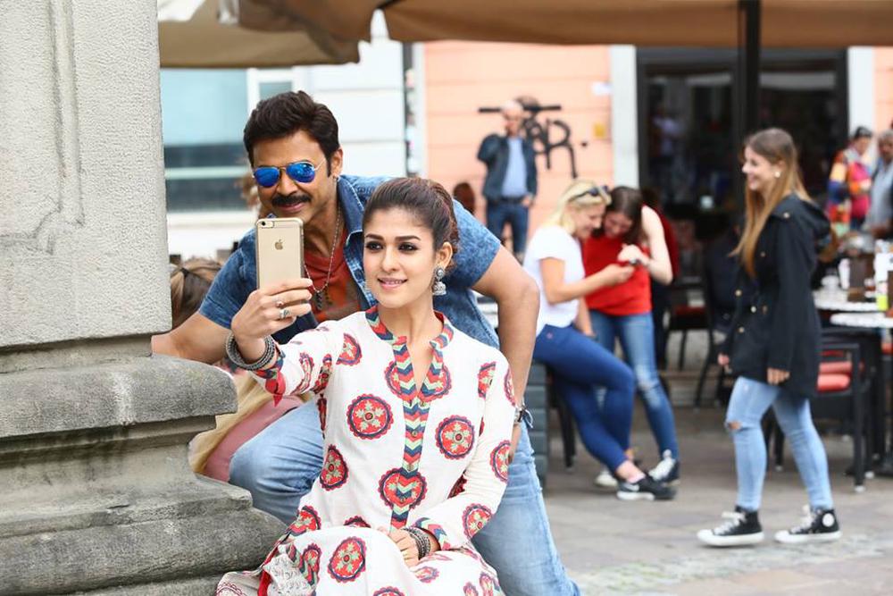 Venkatesh, Nayanthara Stills From Babu Bangaram