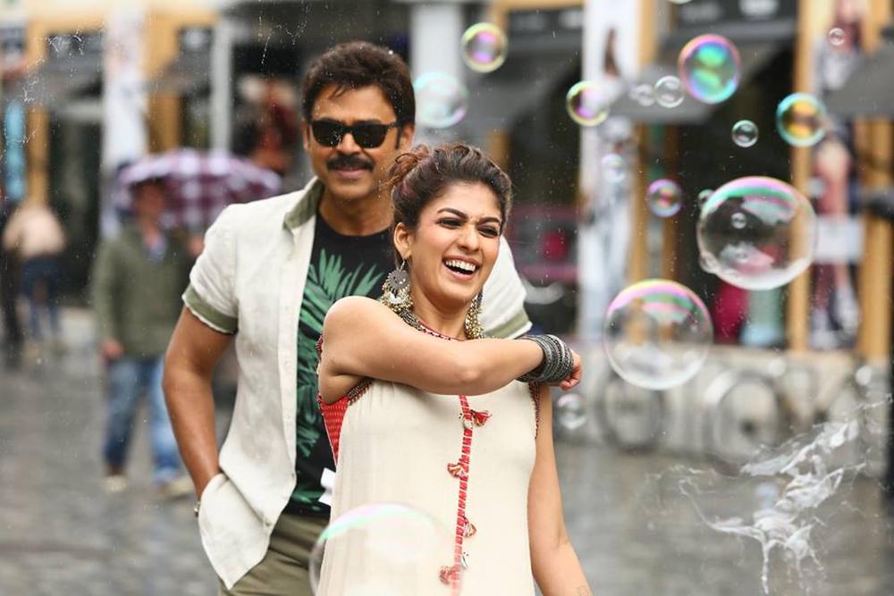 Venkatesh, Nayanthara Stills From Babu Bangaram