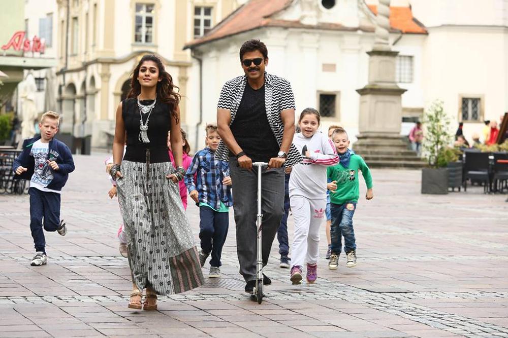 Venkatesh, Nayanthara Stills From Babu Bangaram