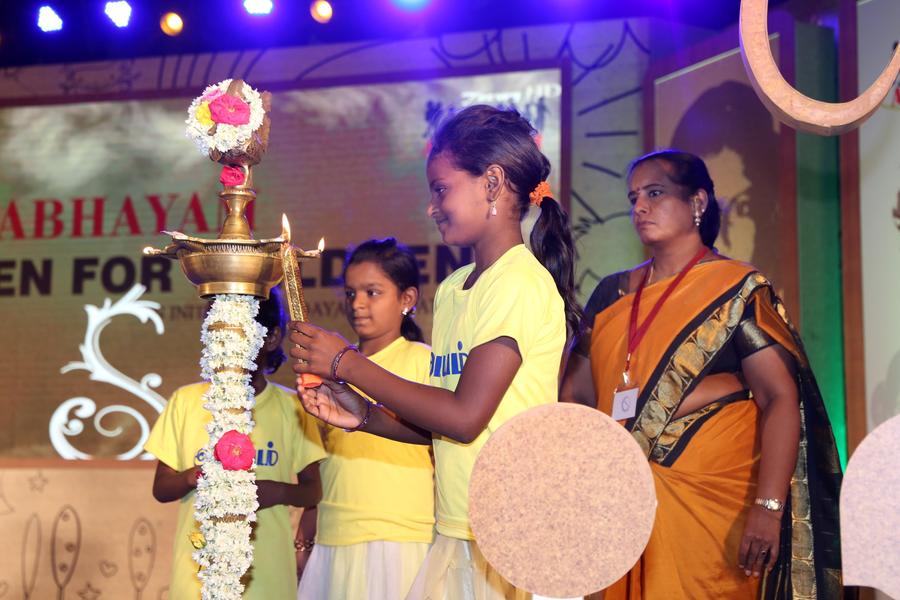 Stills from Latha RajiniKanth's Daya Foundations Project Abhayam