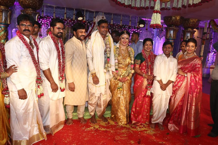 Actress Raadhika Sarathkumar's daughter Rayane Wedding Photos