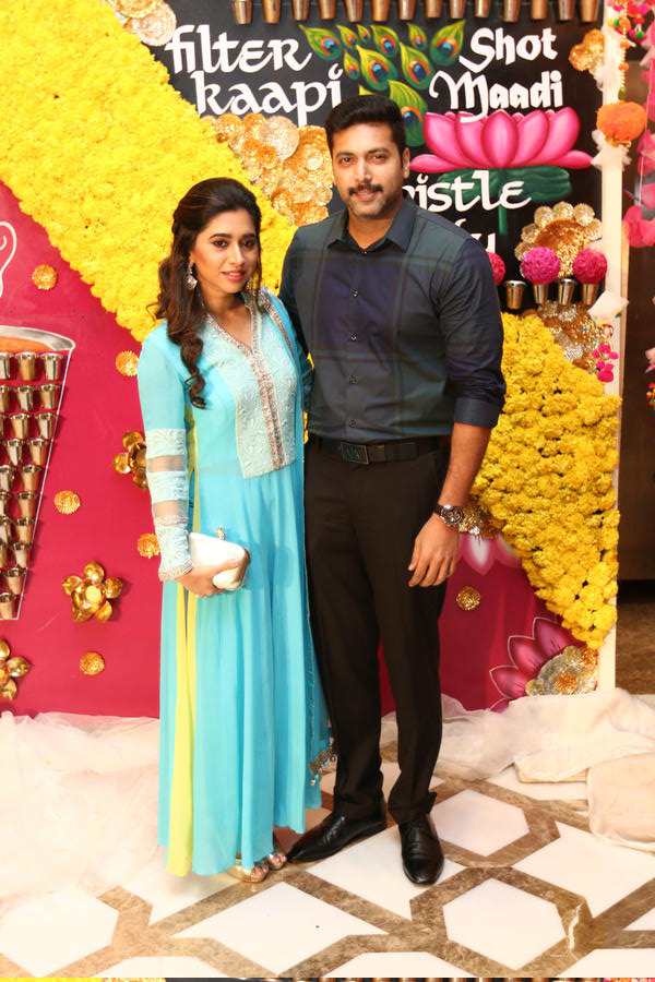 Rayane and Cricketer Abhimanyu Mithun Weeding Stills | Jayam Ravi, Aarthi Ravi