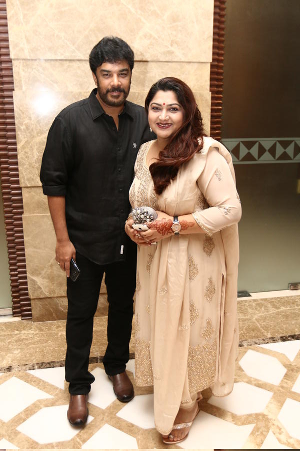 Rayane and Cricketer Abhimanyu Mithun Weeding Stills | Sundar C, Kushboo