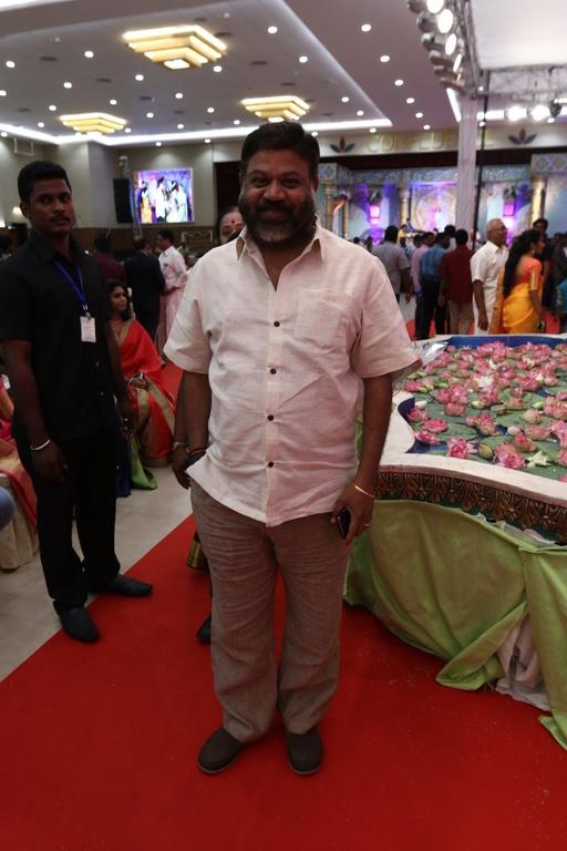 Rayane and Cricketer Abhimanyu Mithun Weeding Stills -  P Vasu