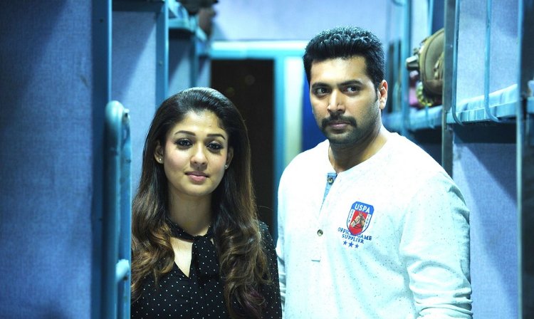 The celebration for the most celebrated film of the year 2015 by Jayam Ravi.