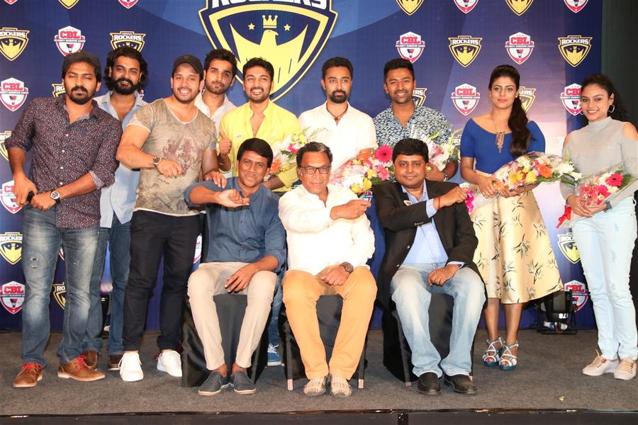Chennai Rockers Team launch stills | Bharath, Amitash Pradhaan, Prasanna, Shanthanu Bhagyaraj, Vaibhav, Gayathri, Ineya and Rupa Manjari