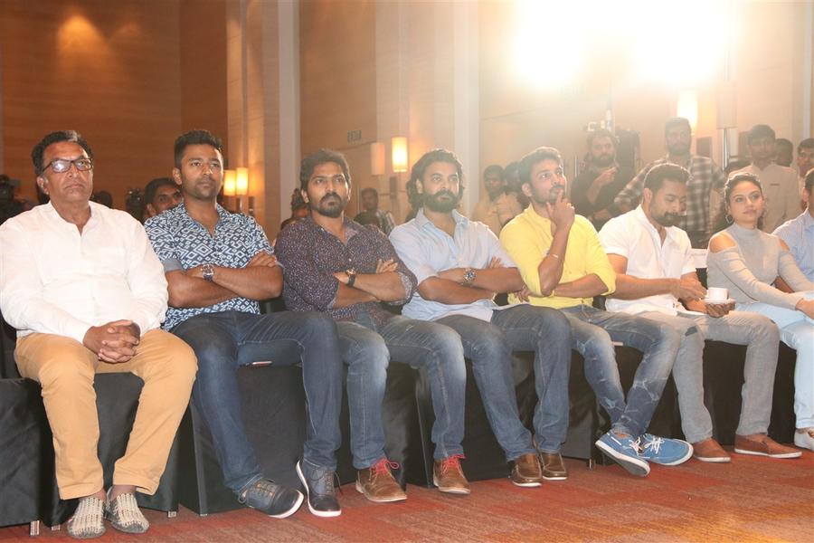 Chennai Rockers Team launch stills | Shanthanu, Nassar, Prasanna, Shanthanu Bhagyaraj, Vaibhav, Rupa Manjari