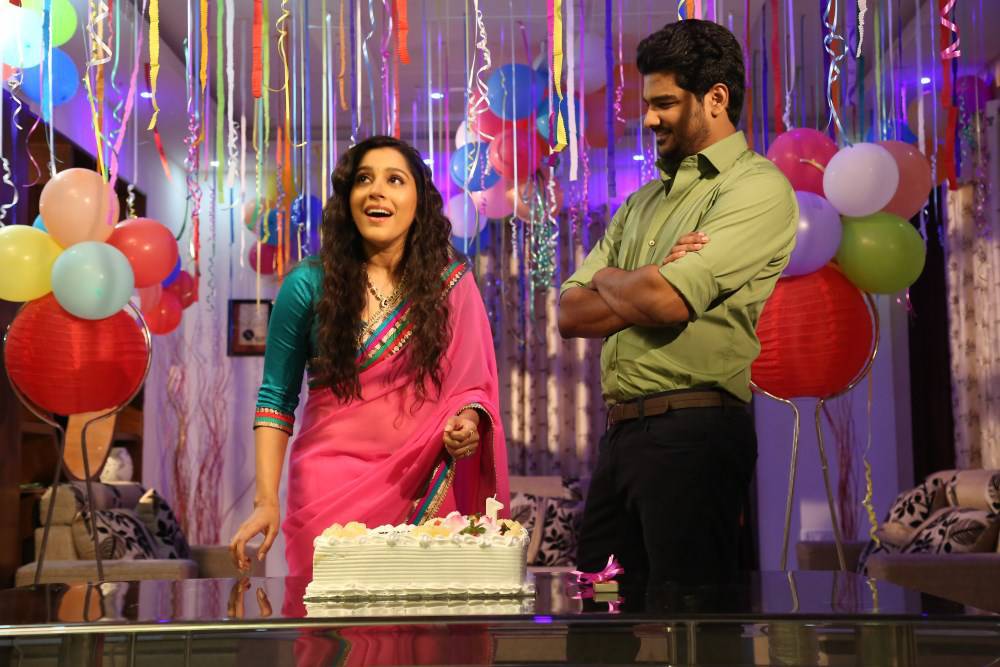 Rashmi Gautam and Rajiv Kanakala latest stills from Charu Seela Movie