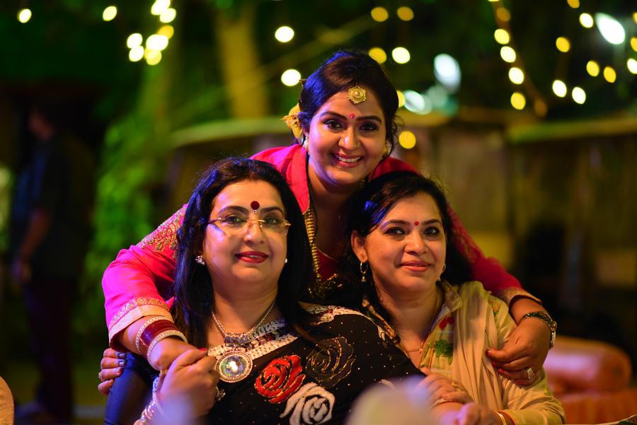 Actress Radha 25th year Wedding Anniversary Stills | Ambika, Mallika Nair