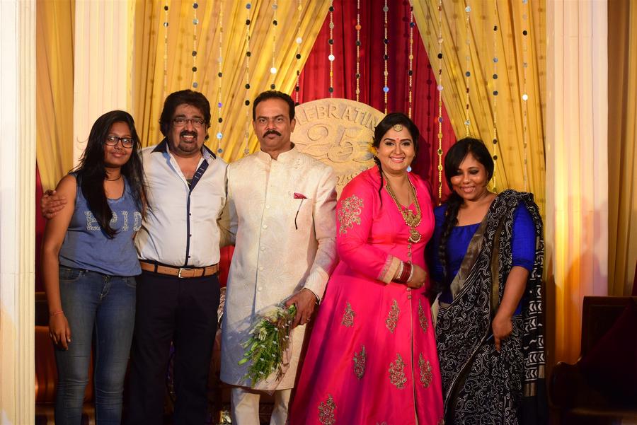 Actress Radha 25th year Wedding Anniversary Stills | Malayalam Actor Jose