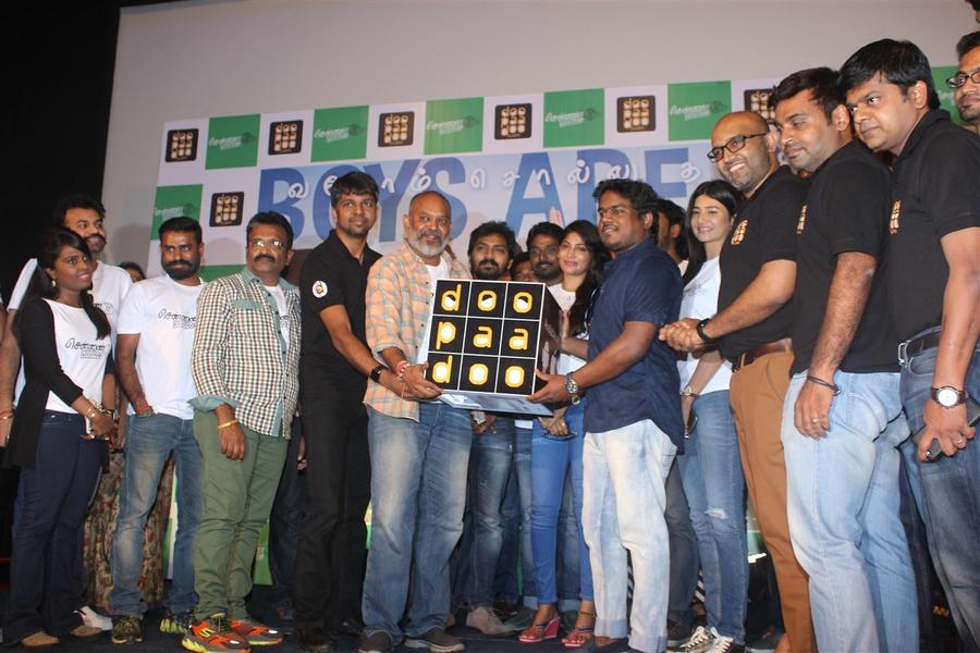 Chennai 600028 II: Second Innings Movie Press Meet Stills | Venkat Prabhu, Yuvan Shankar Raja, Madhan Karky, Vaibhav Reddy, Premji Amaran