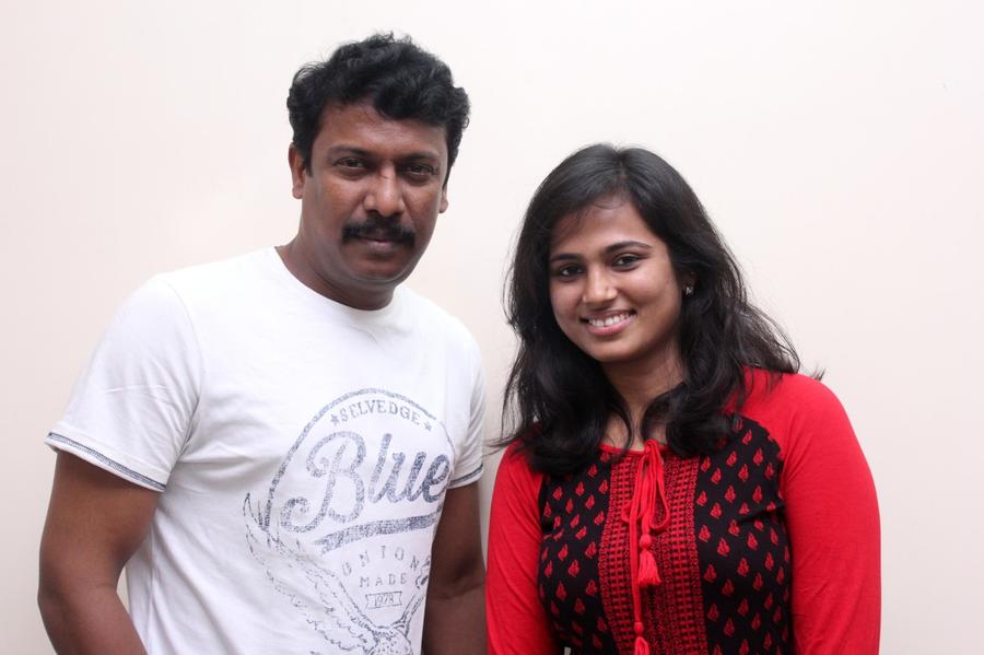 Samuthirakani's Aan Devadhai Movie Press Meet Stills | Ramya Pandian, Samuthirakani
