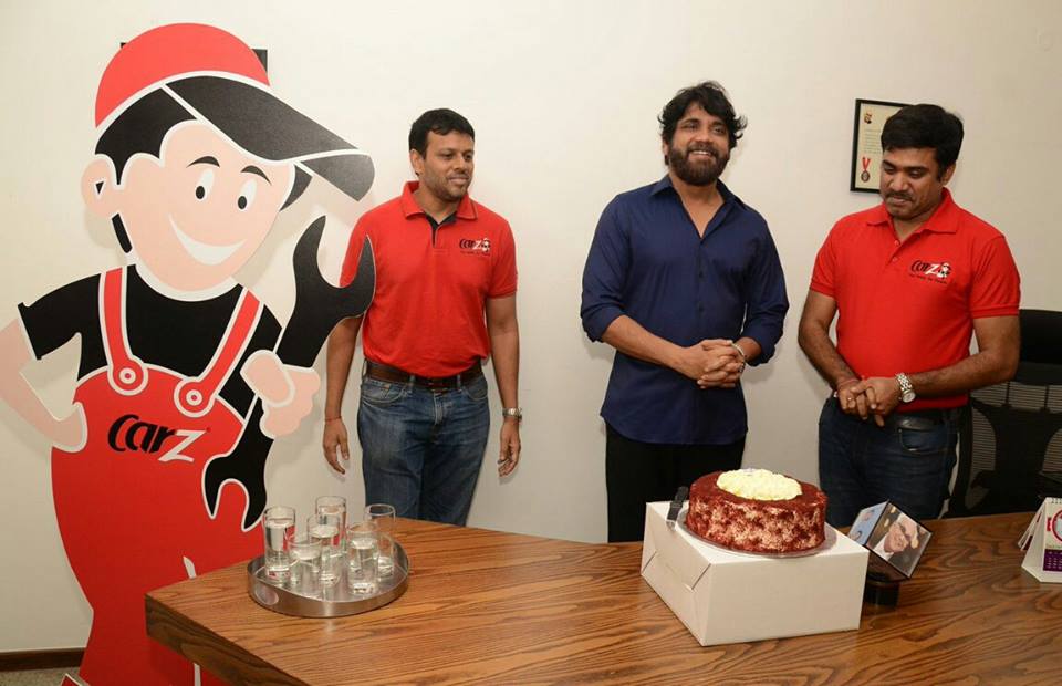 Akkineni Nagarjuna Launches CarZ Express in Hyderabad