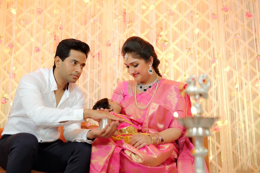 Naming & Cradle Ceremony of Sridevi Vijaykumar Baby Girl - Rupikaa