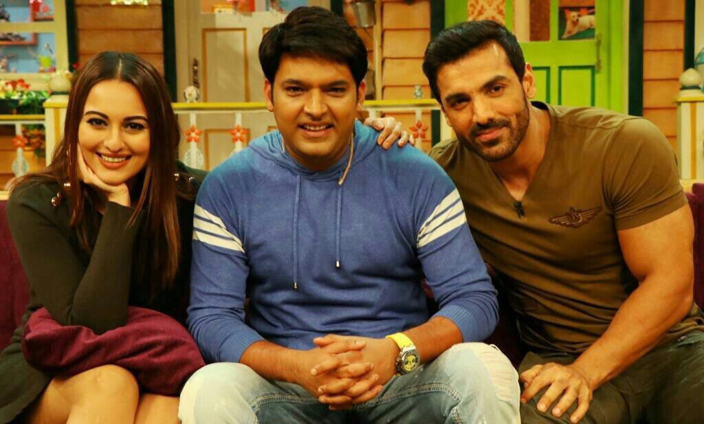 John Abraham and Sonakshi Sinha Promote Force 2 On "TKSS