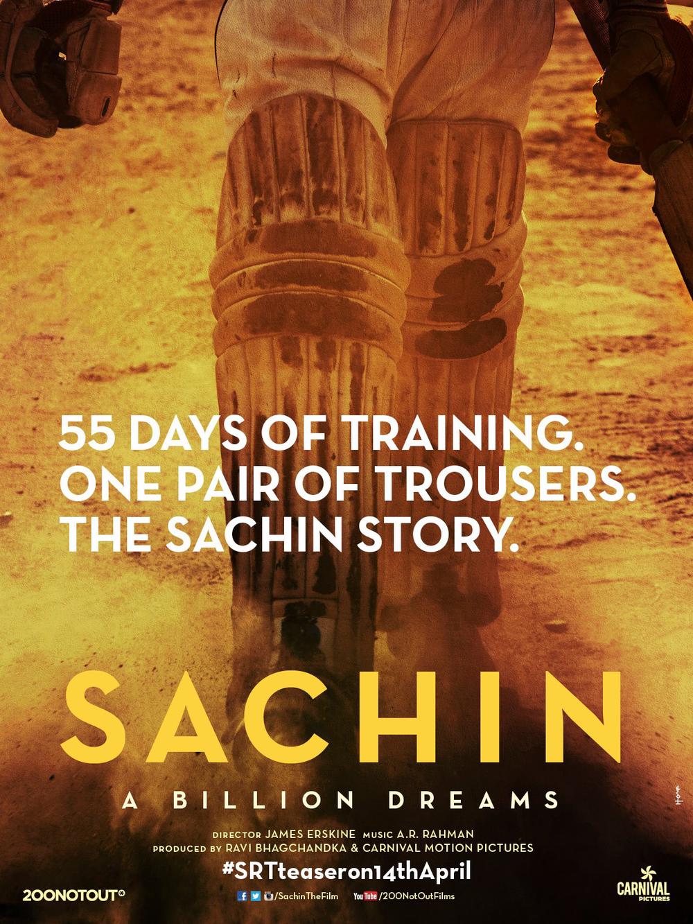 Sachin: A Billion Dreams Movie Posters