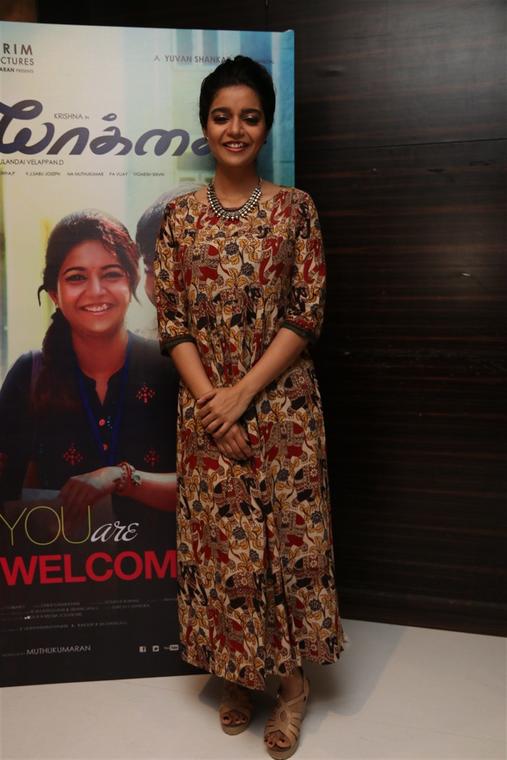 Swathi Reddy at Yaakkai Audio Launch Stills