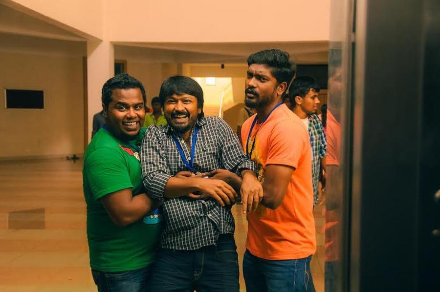 Kreshna and Hari Stills From Yaakkai Tamil Movie