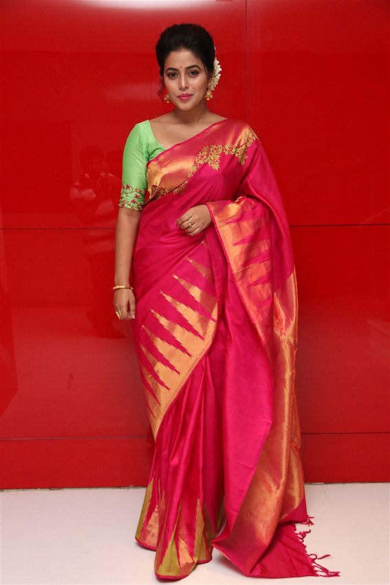 Actress Poorna at Savarakkathi Audio & Trailer launch 