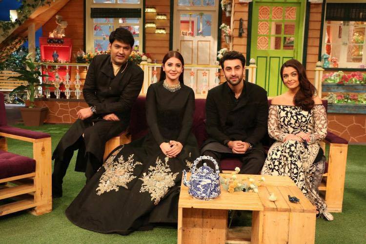 Anushka, Aishwarya Rai, Ranbir promote 'ADHM' On The Kapil Sharma Show