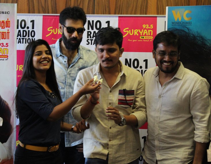 Sibiraj, Aishwarya Rajesh - Kattapava Kanoom audio launch stills