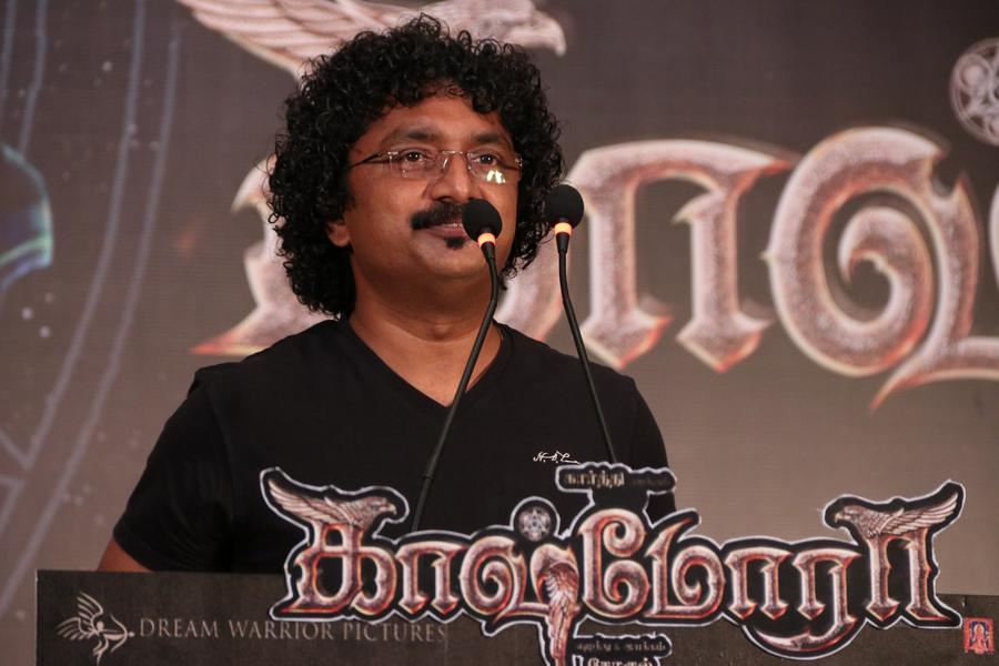 Kaashmora Movie Press Meet Stills - Cinematographer Om Prakash
