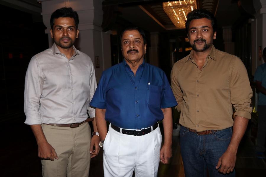 Suriya, Karthi at Legendary Sivakumar 75 event & Paintings of SivaKumar Book launch stills