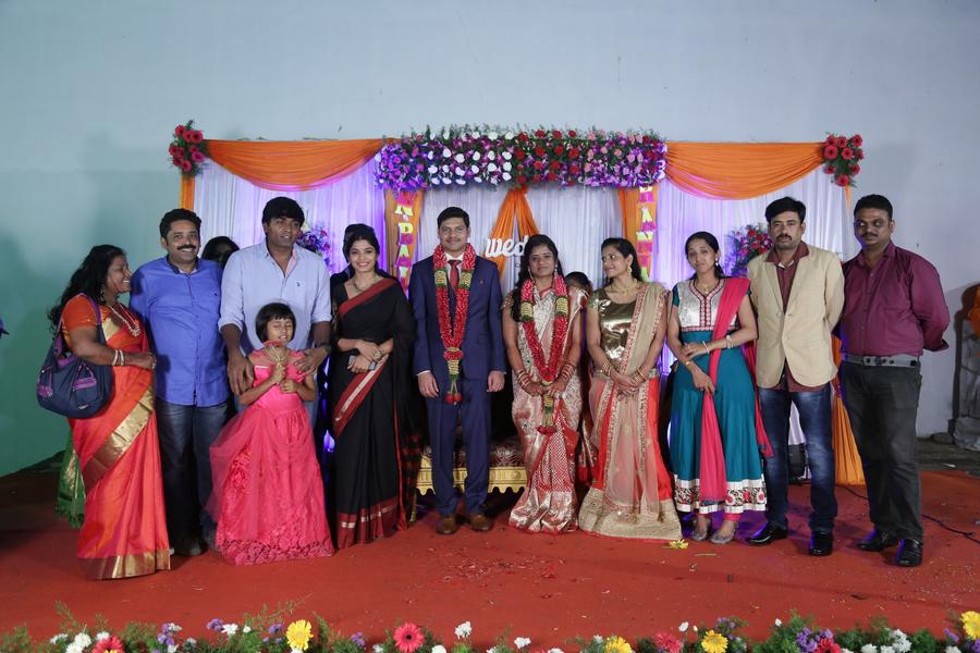 Director Seenu Ramasamy's Sister Wedding Reception | Vijay Sethupathi, Sanchita Shetty
