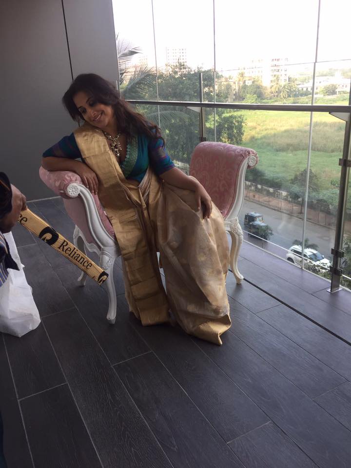 Behind the scenes: Vidya Balan's Cineblitz cover shoot