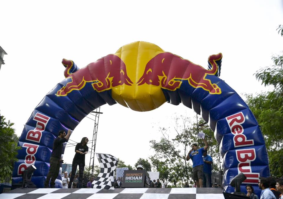 Force 2 Promotion : John Abraham, Sonakshi Sinha attend the annual Red Bull Soapbox Race