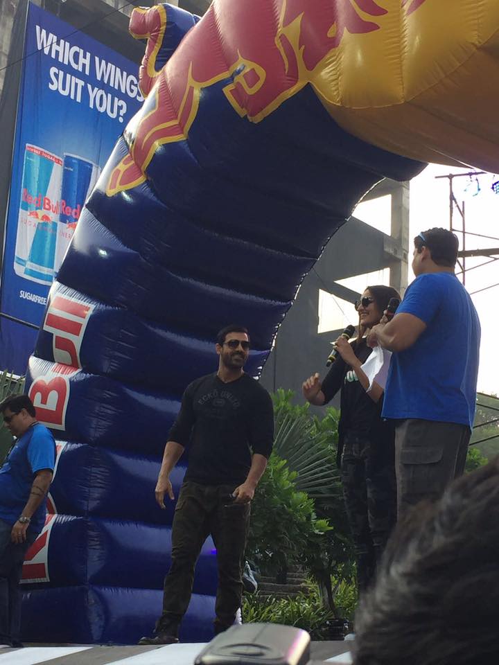 Force 2 Promotion : John Abraham, Sonakshi Sinha attend the annual Red Bull Soapbox Race